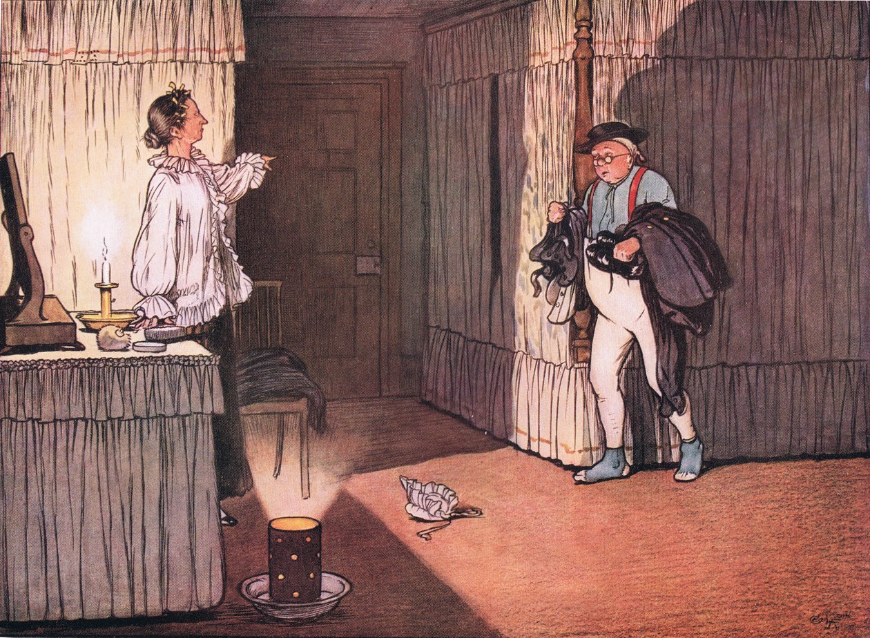 Confido, signora, riprese il signor Pickwick, che il mio carattere immacolato e il rispetto devoto che nutro per il vostro sesso da Cecil Charles Windsor Aldin