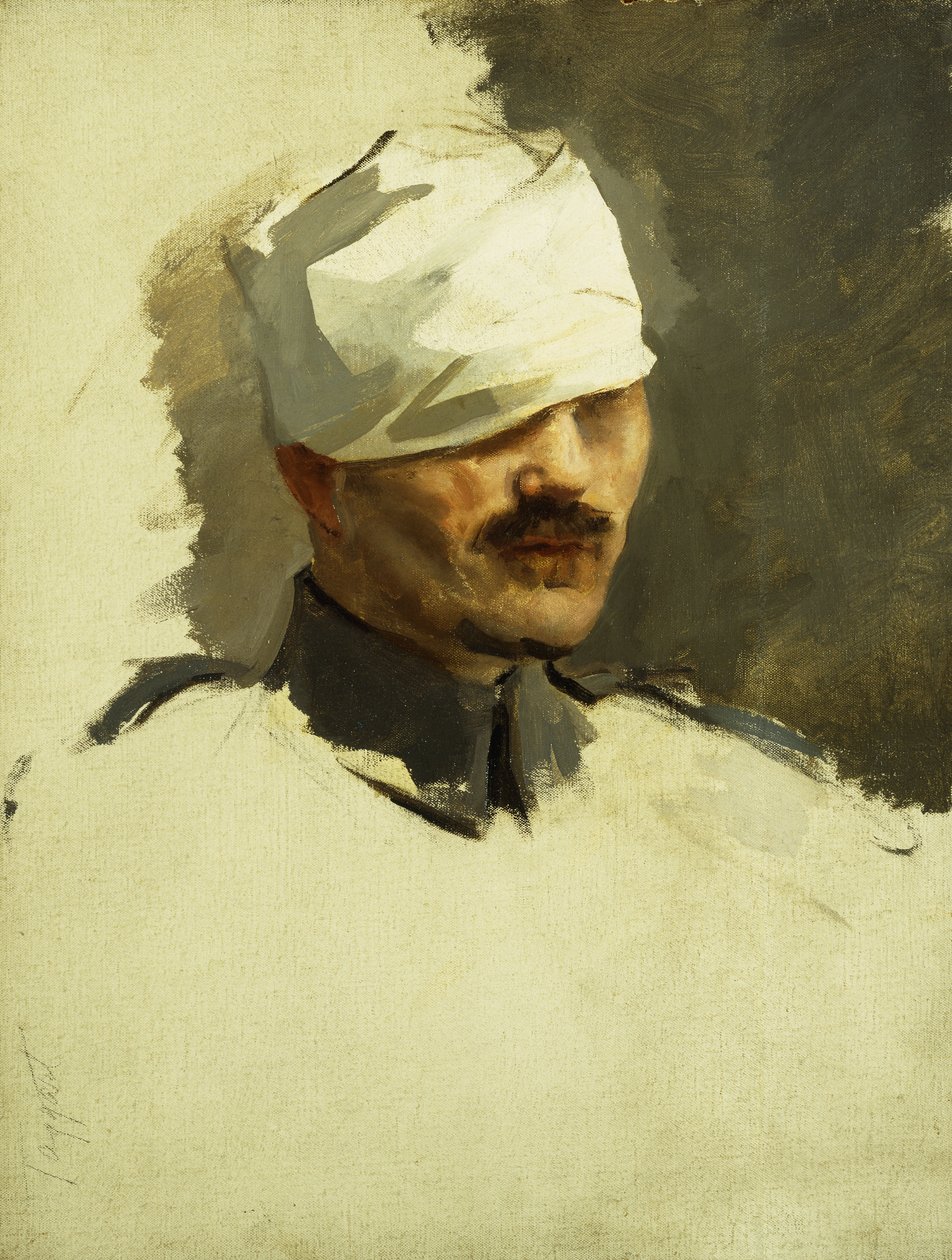 Tenente Jean Julien Lemordant, c. 1918 da Cecilia Beaux