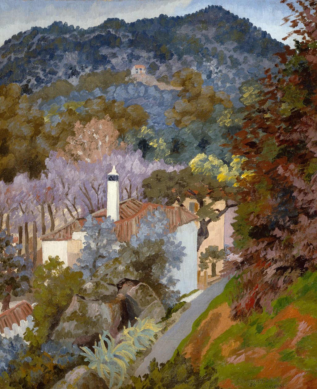 Caldas (olio su tela) da Cedric Morris