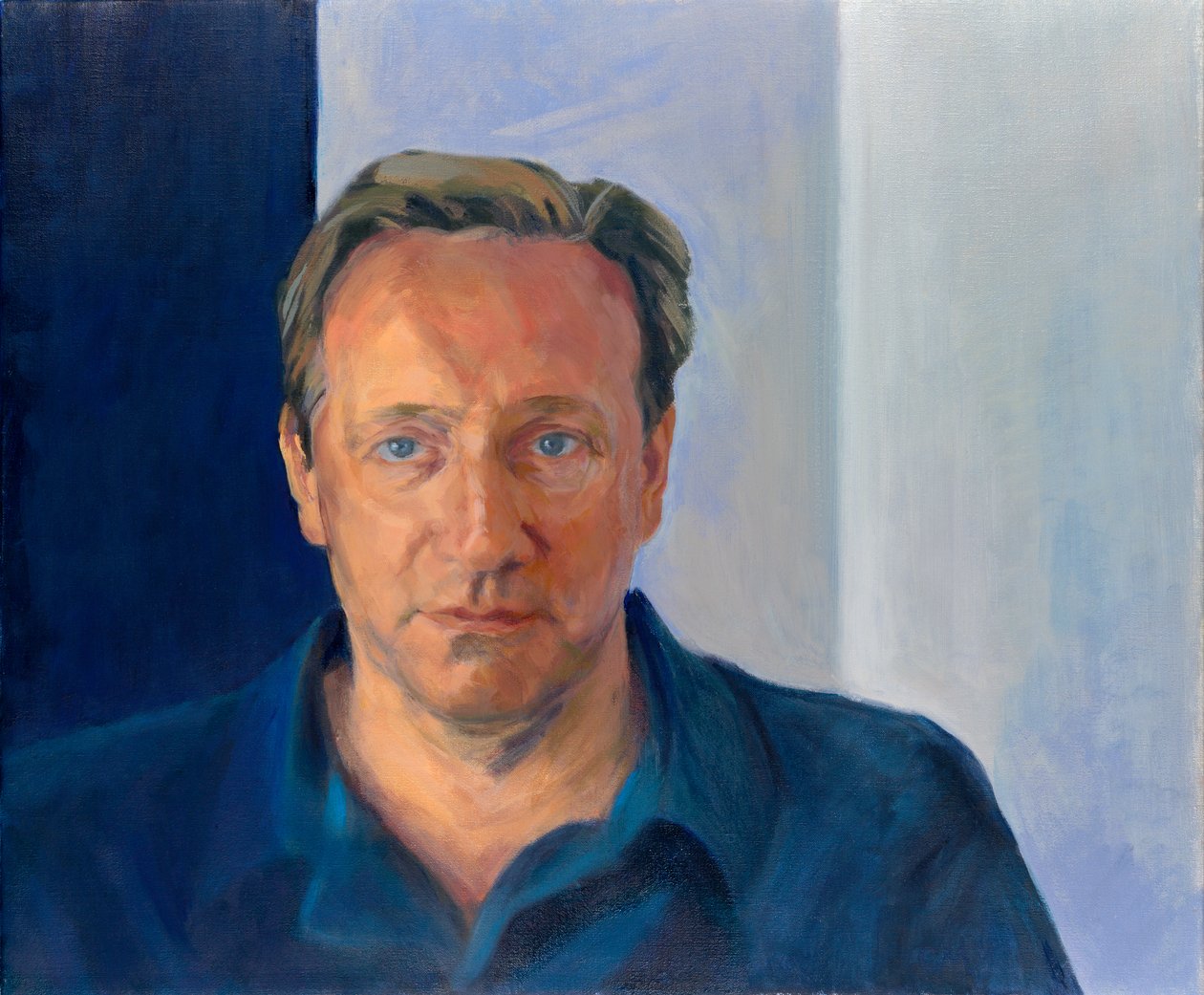 Neil Dudgeon, 2010 (olio su tela) da Celia Montague