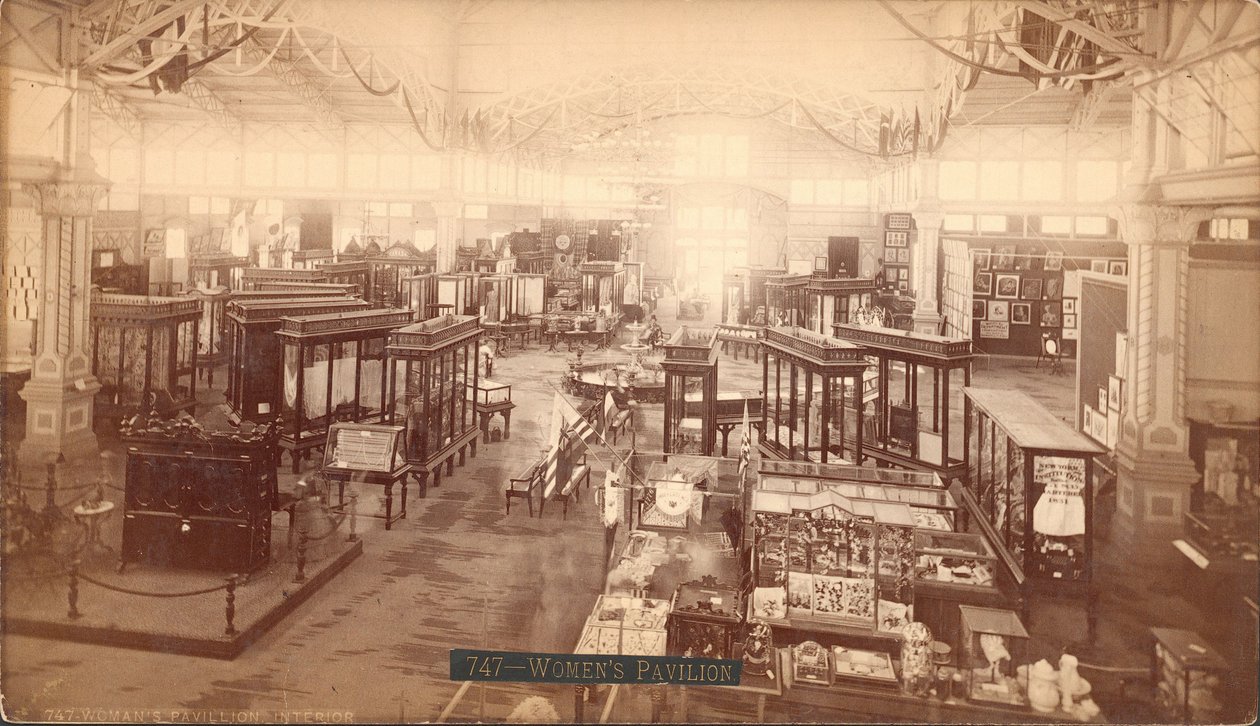 Padiglione delle donne, Esposizione centennale, Filadelfia da Centennial Photographic Co. Centennial Photographic Co.