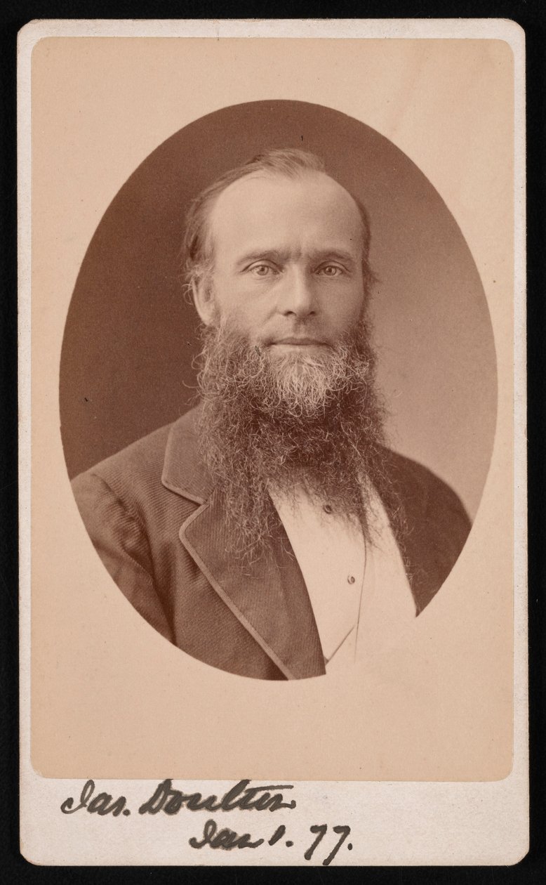 Ritratto di James Doulton, 1877 da Centennial Photographic Company
