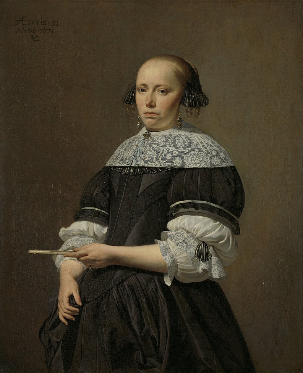 Ritratto di Elisabeth van Kessel, 1671 da Cesar Boetius van Everdingen