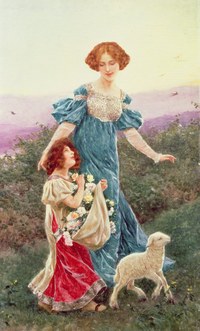 Primavera (da un set delle Quattro Stagioni) da Cesare Saccaggi