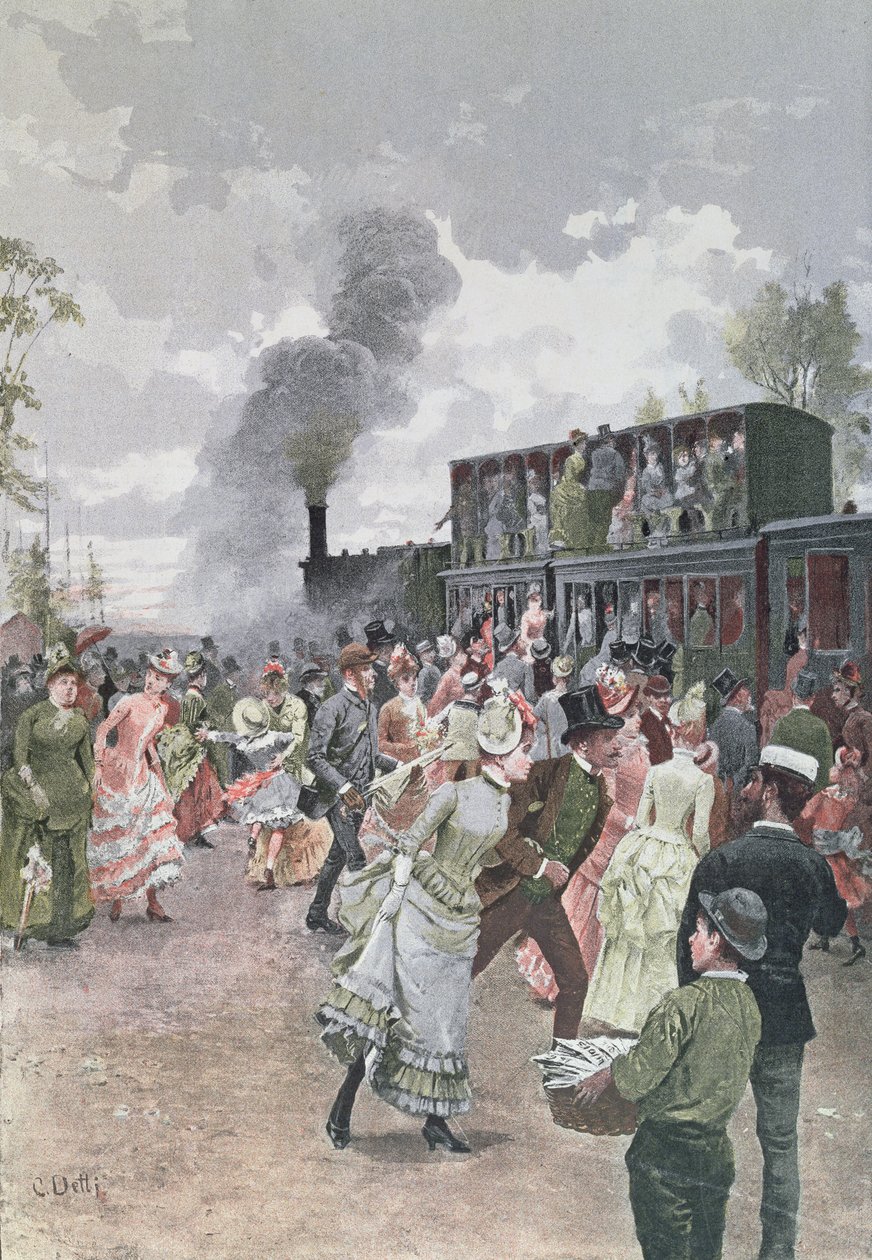 Il treno della domenica da Cesare Auguste Detti