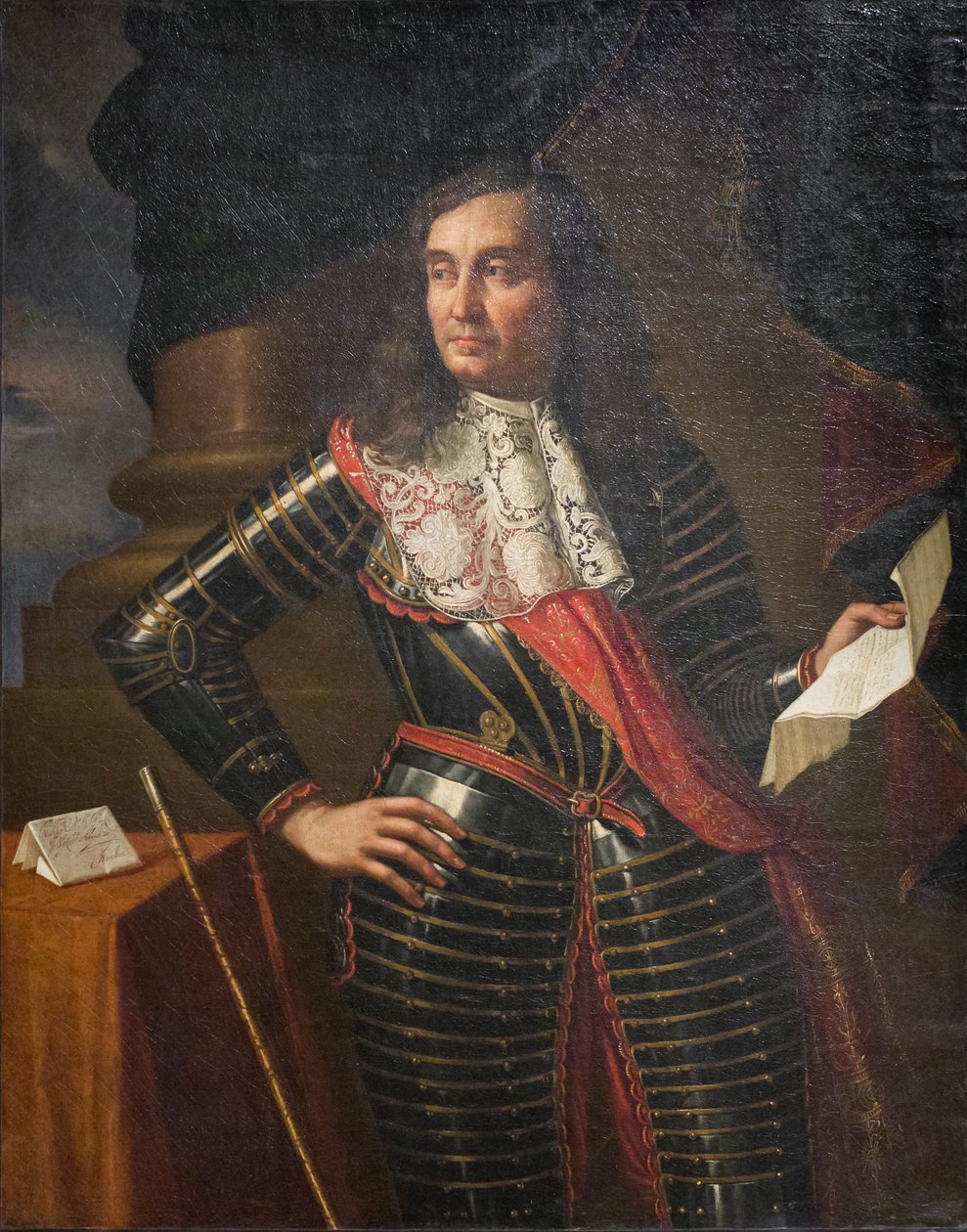 Ritratto del conte Alfonso di Novellara da Cesare Gennari