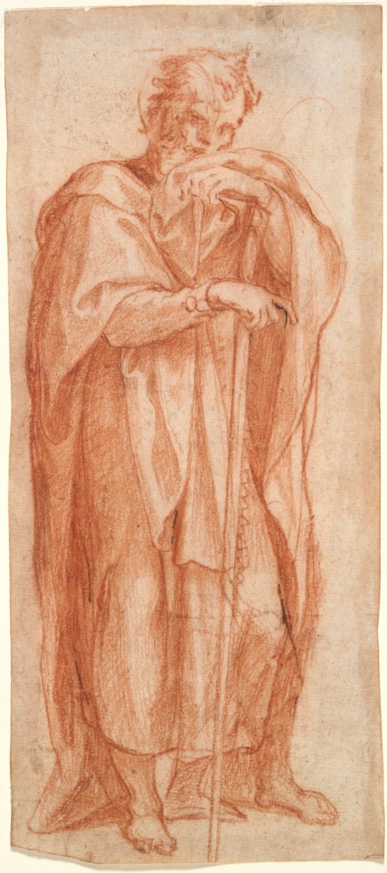 Eleazar, studio per un affresco nella Cappella Sistina, Santa Maria Maggiore, Roma da Cesare Nebbia