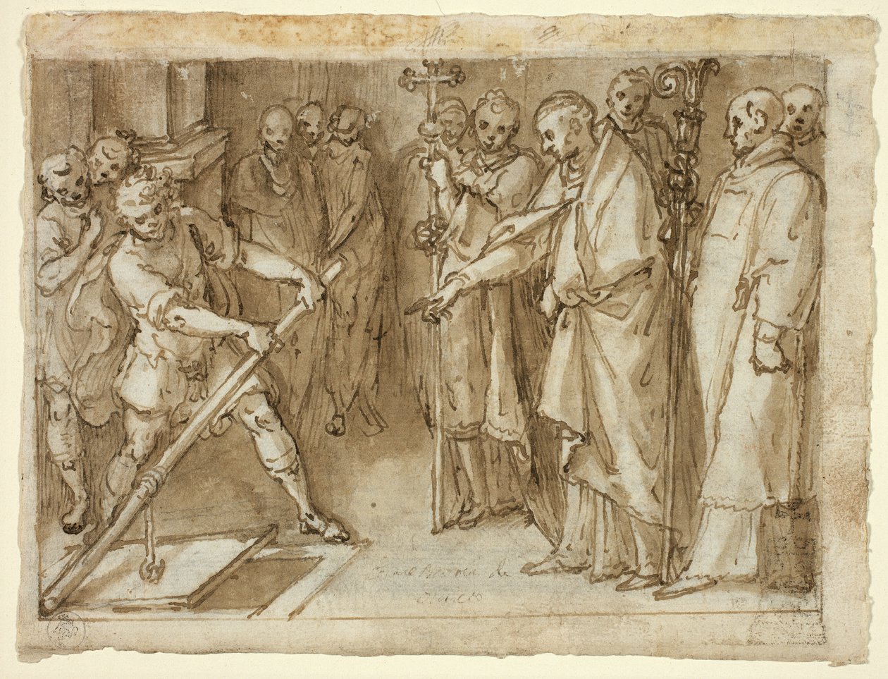 San Carlo Borromeo supervisiona l