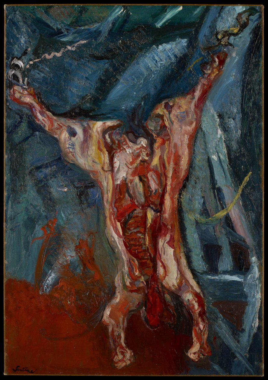Carcassa di manzo, 1925 da Chaim Soutine