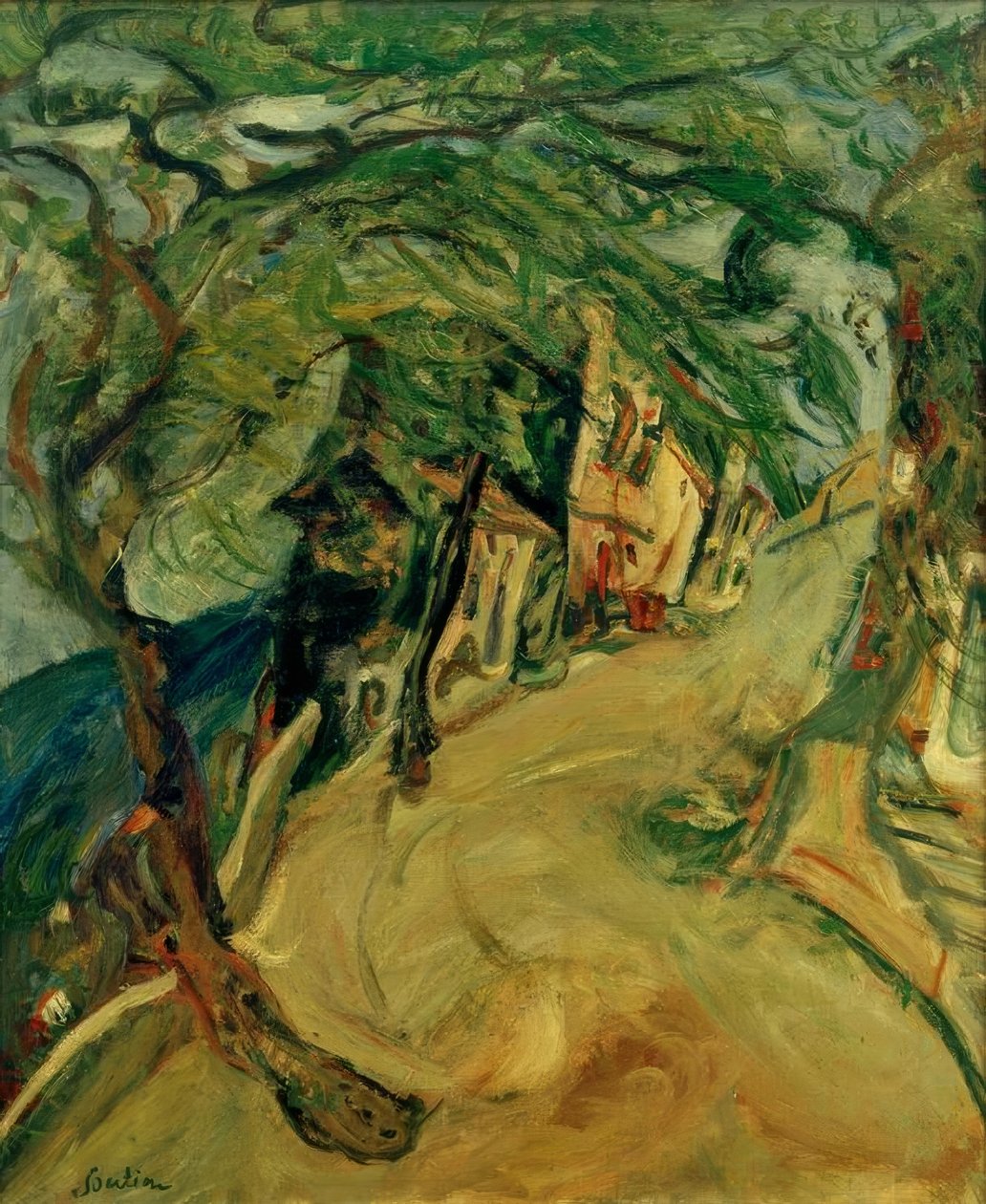 Ch. Soutine, la strada verso la collina da Chaim Soutine