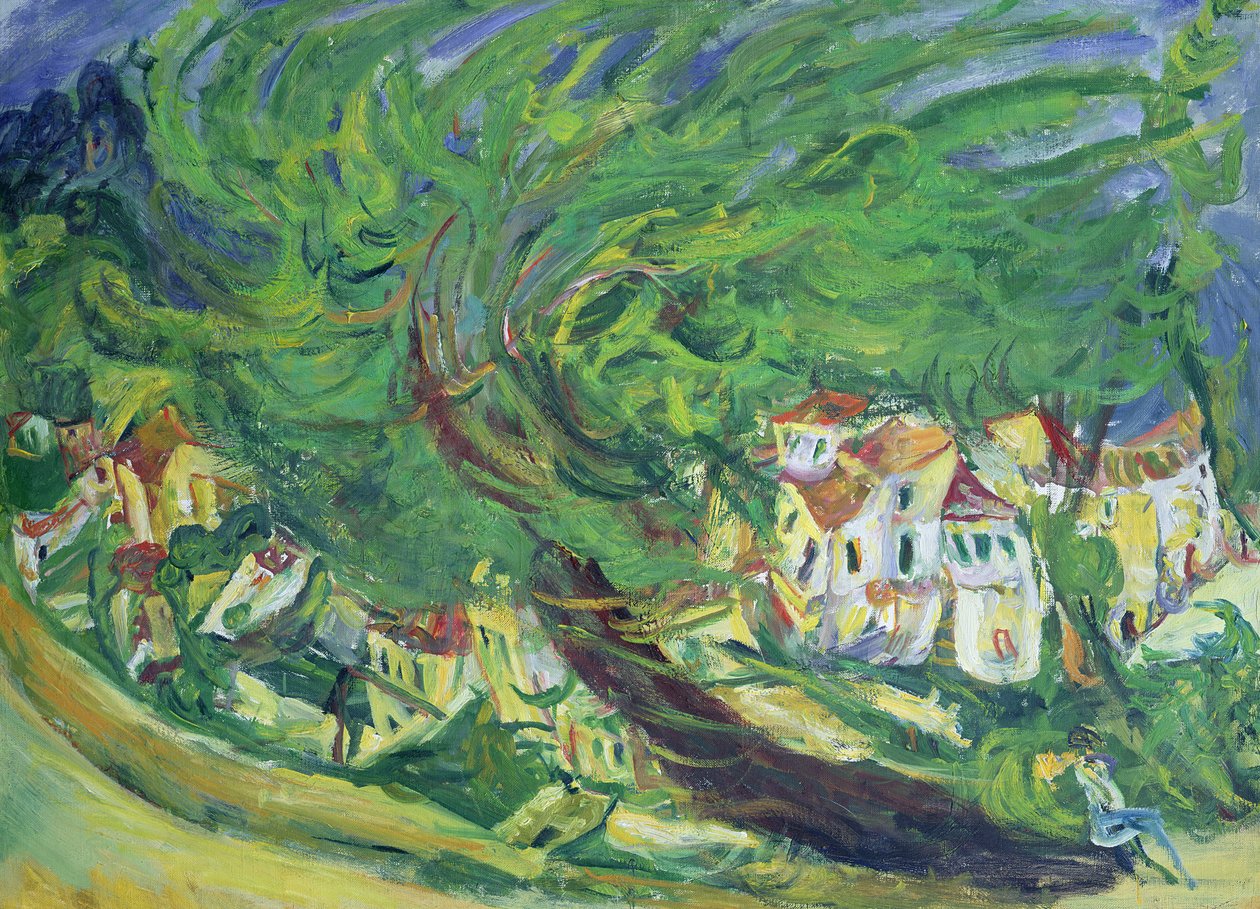 Albero caduto da Chaim Soutine