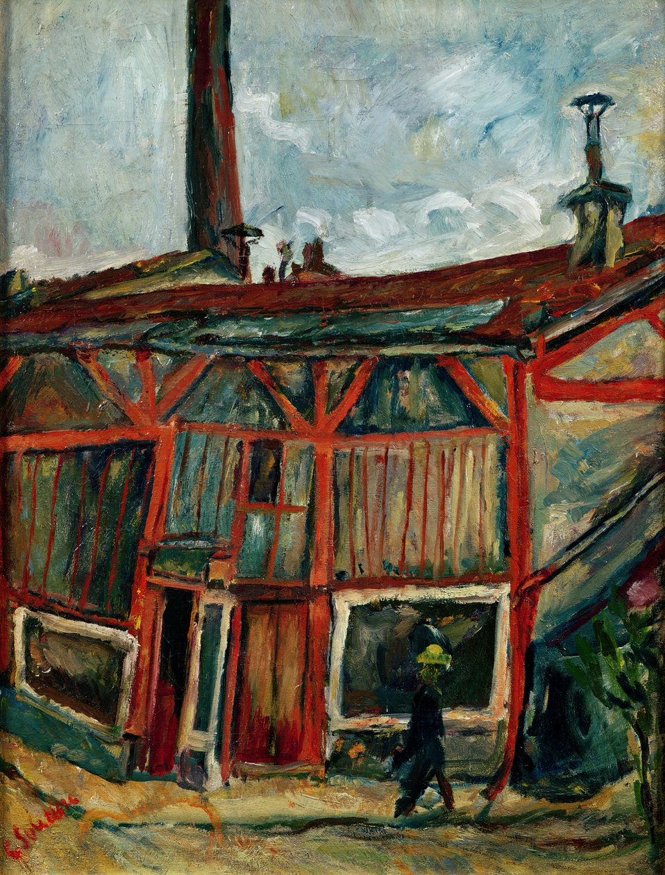 Studi nella città di Falguiere, 1914 da Chaim Soutine