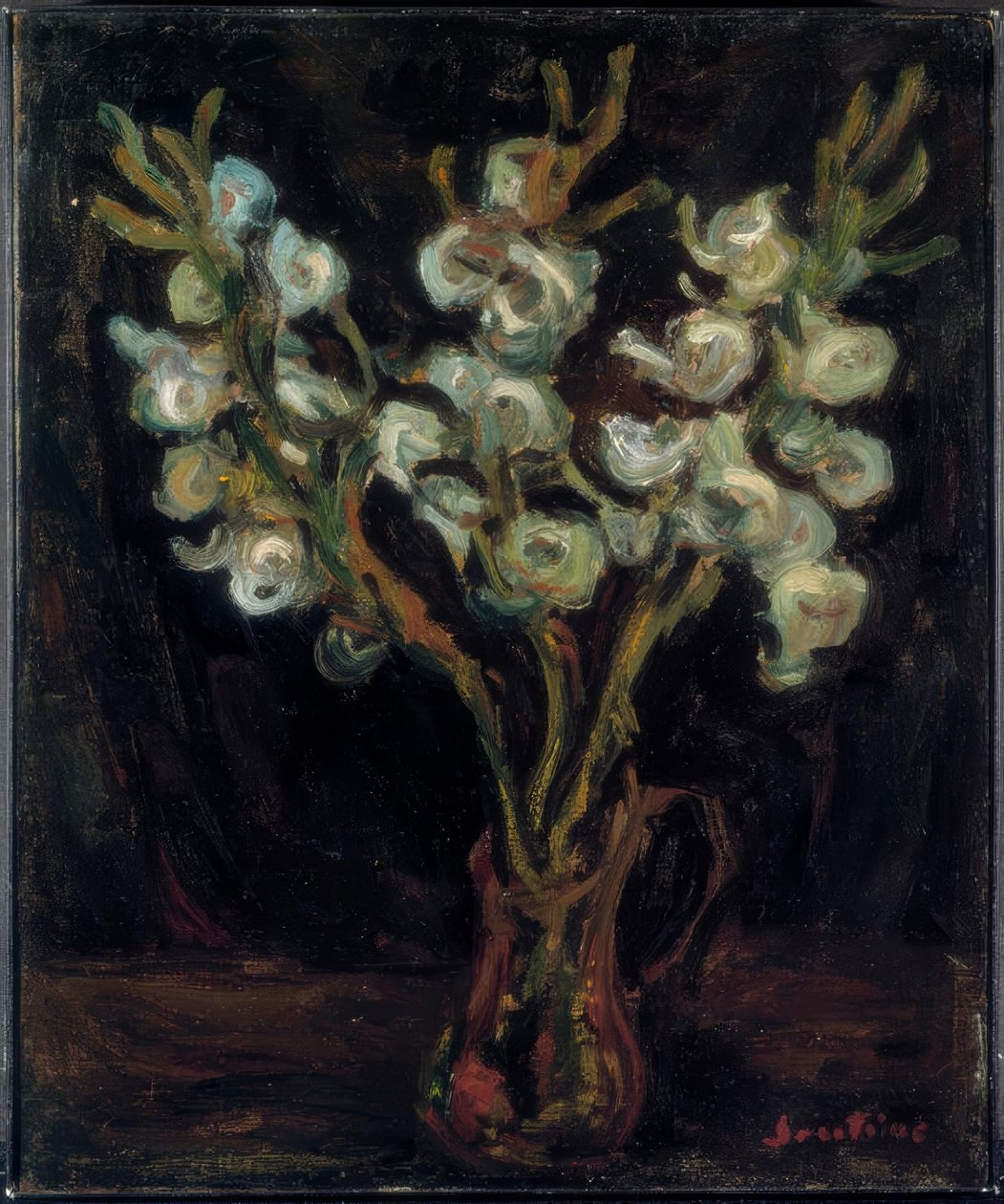 Gladioli blu da Chaim Soutine