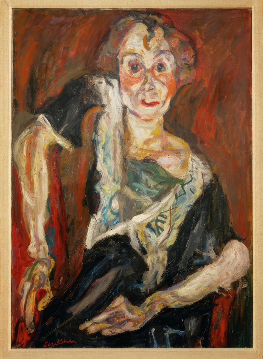 La vecchia attrice da Chaim Soutine