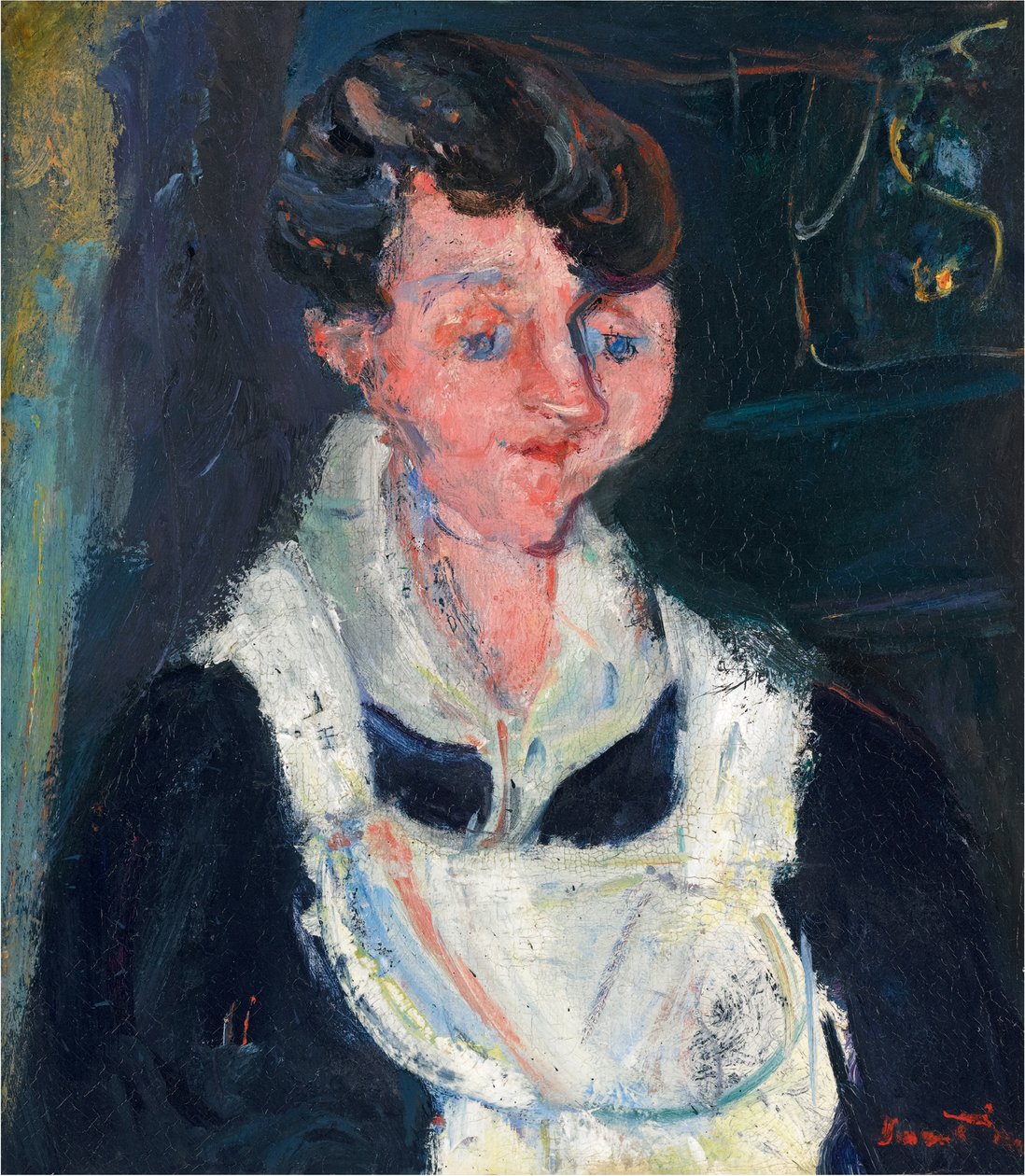 La Soubrette (cameriera), 1933 circa (olio su tela) da Chaim Soutine