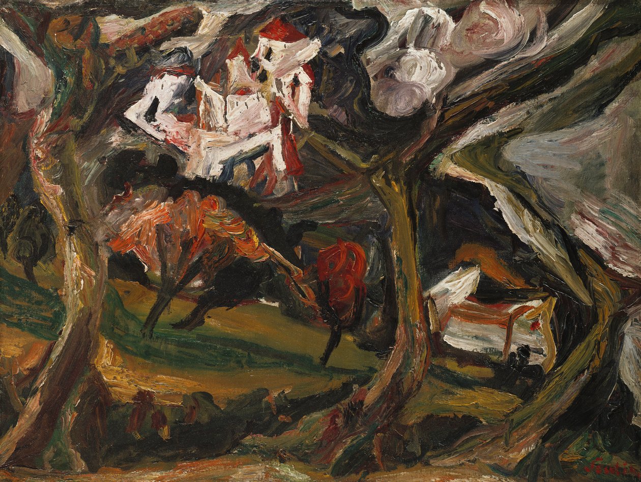 Paesaggio da Chaim Soutine
