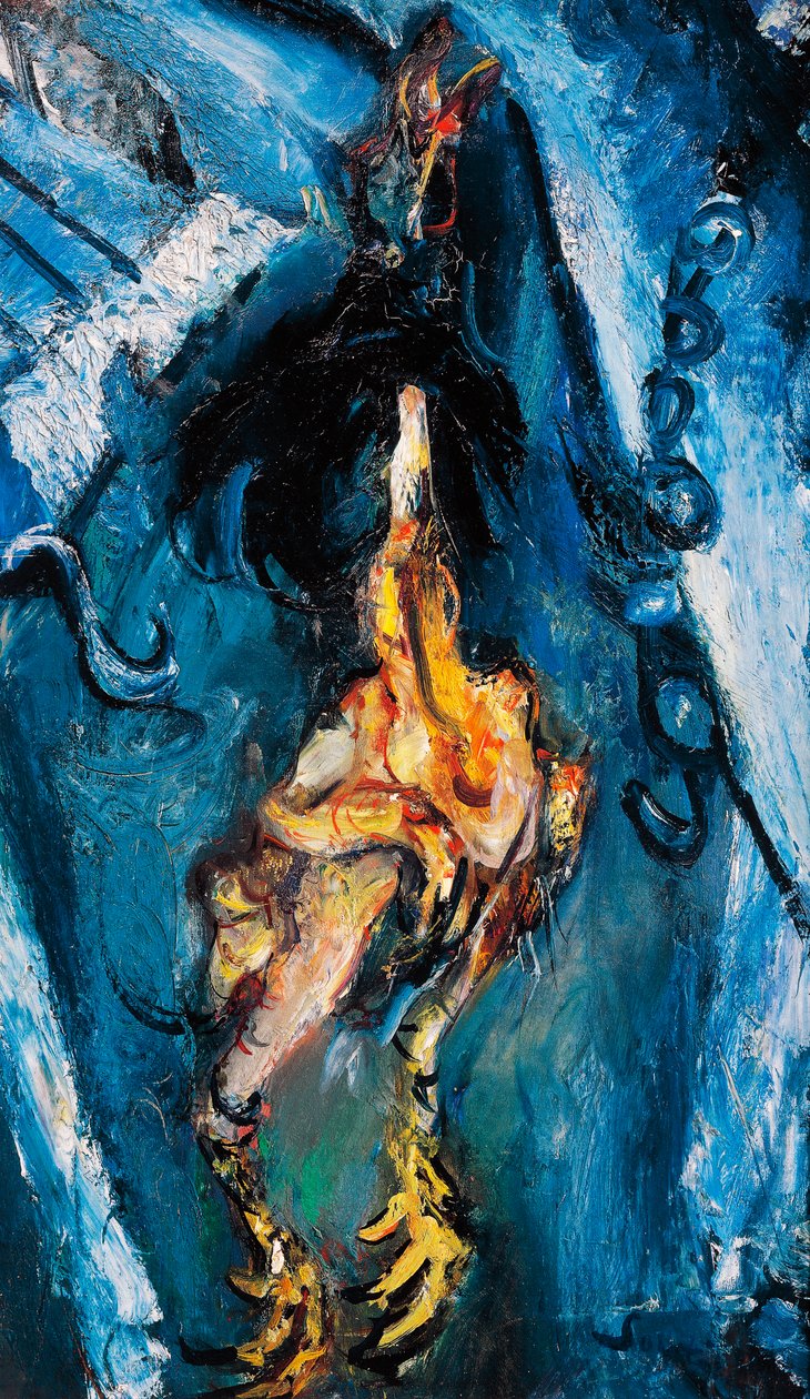 Pollo spennato, ca 1925, di Chaim Soutine, Francia, XX secolo da Chaim Soutine
