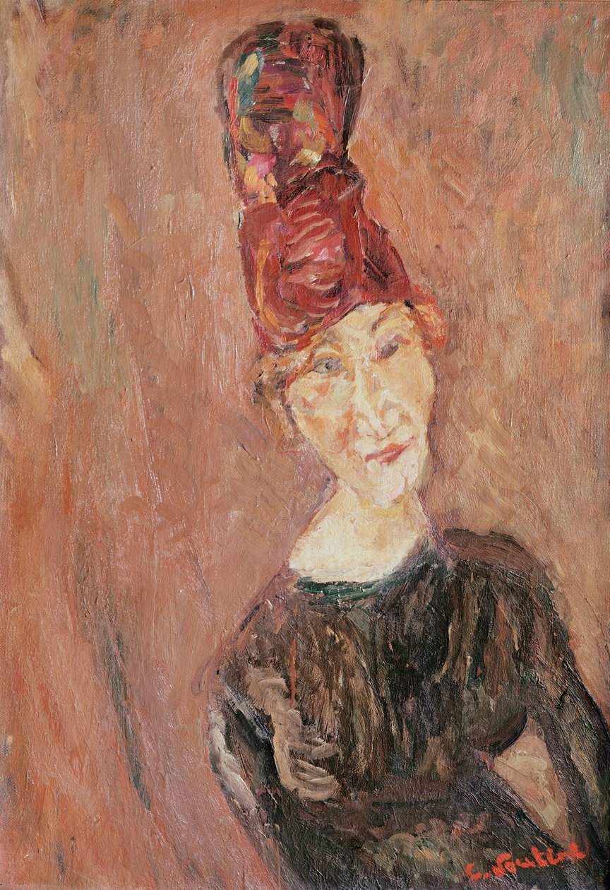 Donna con cappello, 1926 da Chaim Soutine