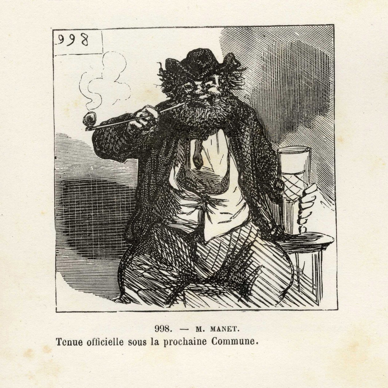 Cronaca Parigina (Cham) da Amédée de Noé
