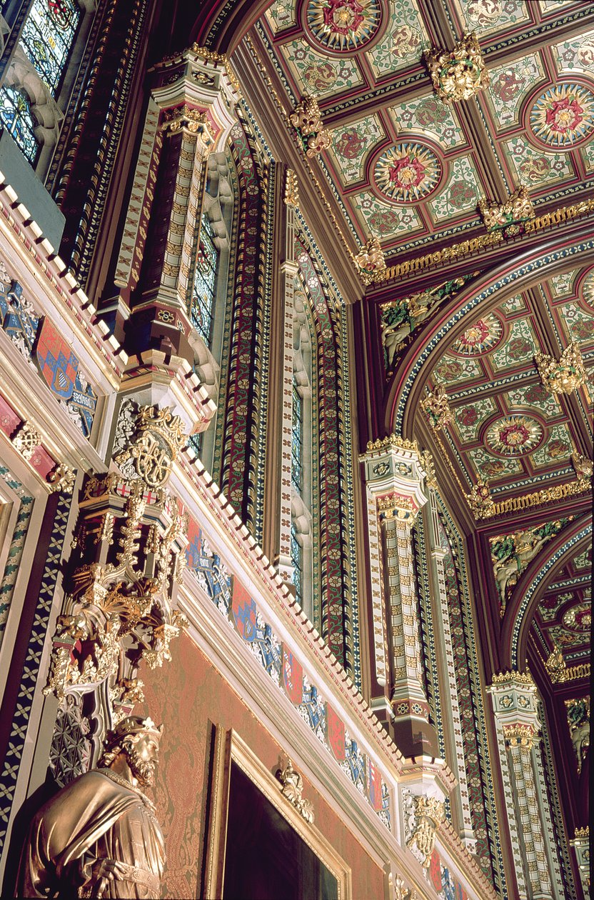Vista della Galleria Reale da Charles Barry