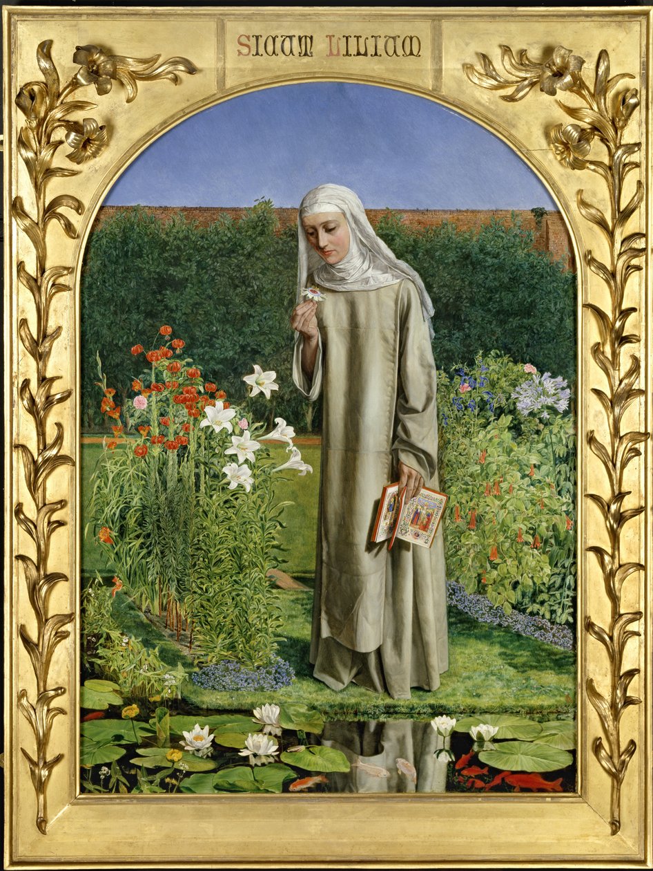 Pensieri di convento, 1850-51 da Charles Collins