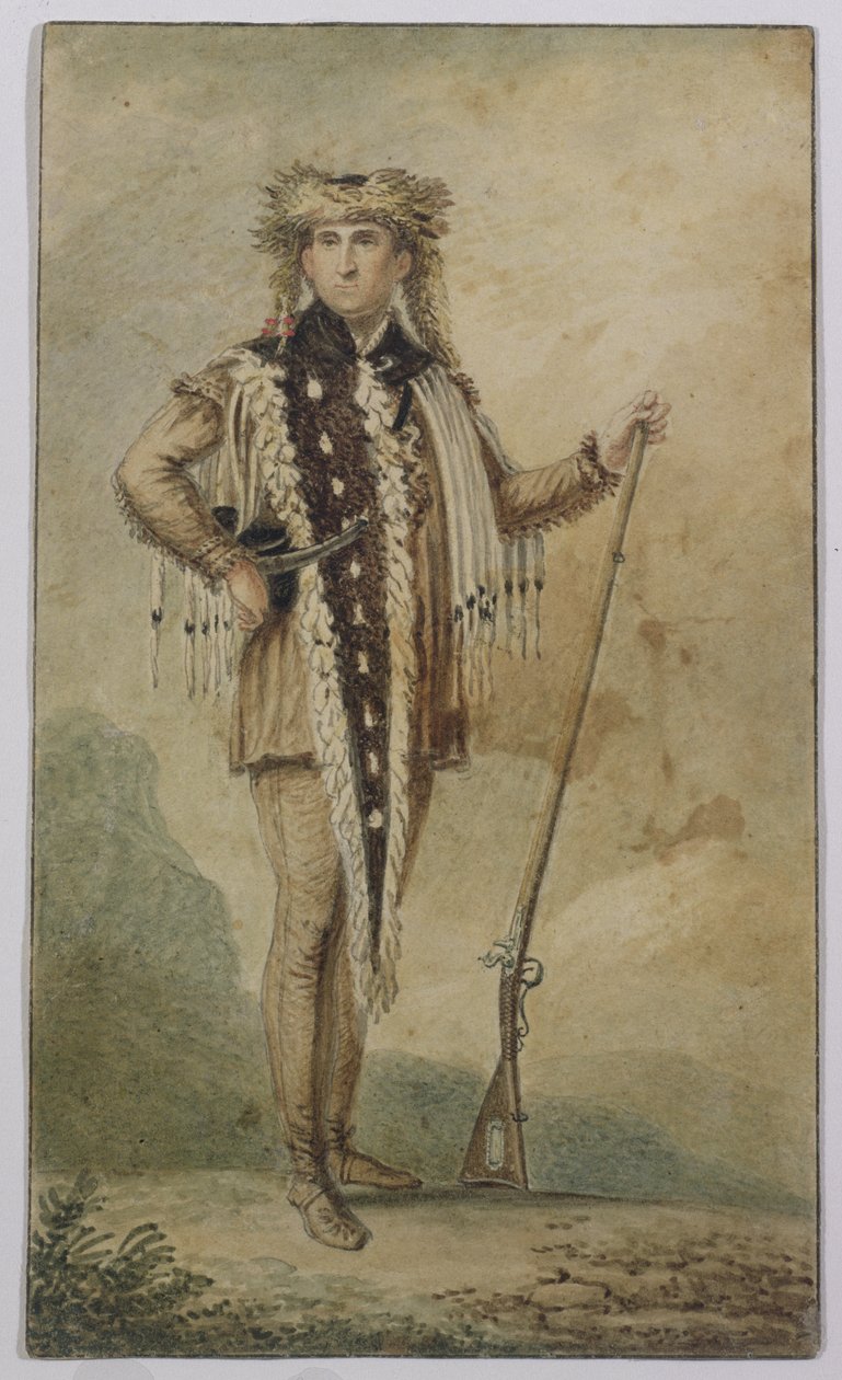 Capitano Meriwether Lewis, 1807 da Charles Balthazar Julien Févret de Saint Mémin