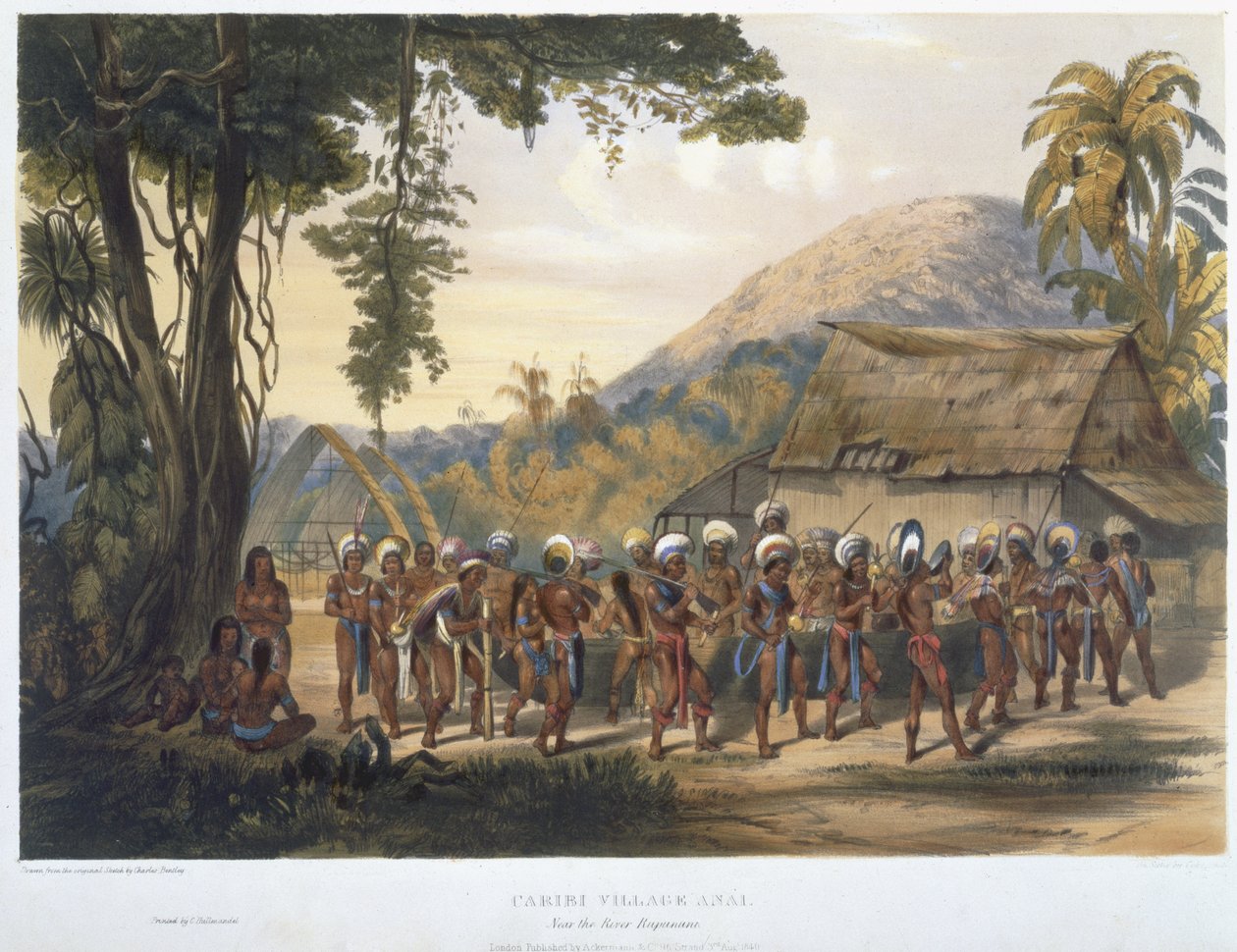 Villaggio Caribi Anai, vicino al fiume Rupununi, da 