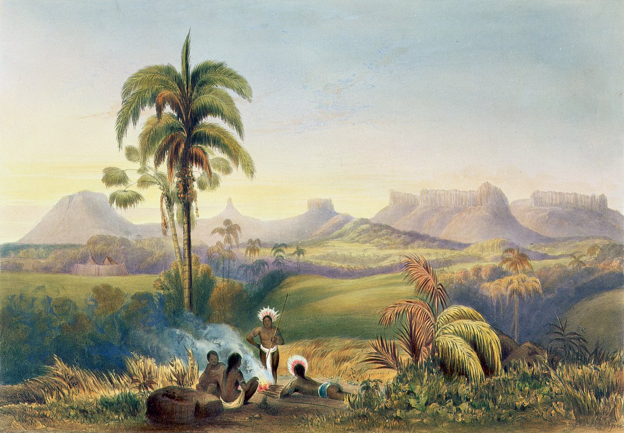 Roraima, una straordinaria catena di montagne di arenaria in Guiana, da 