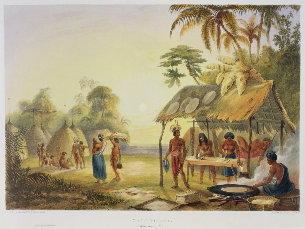 Watu Ticaba, un villaggio Wapisiana, da 