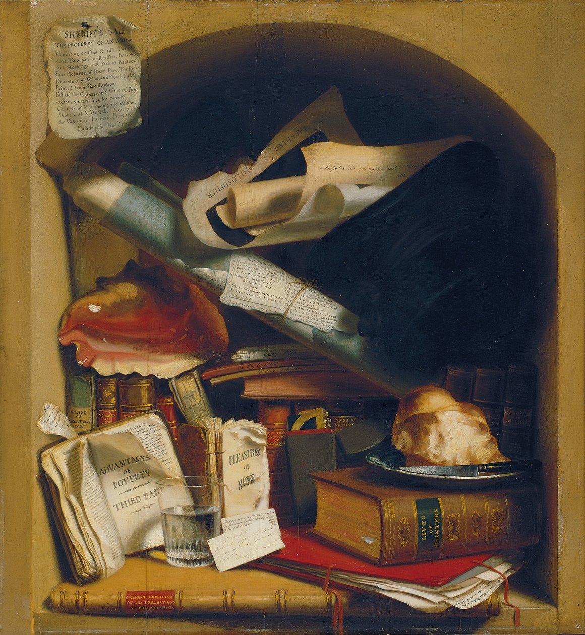 Credenza del povero artista, c.1815 da Charles Bird King