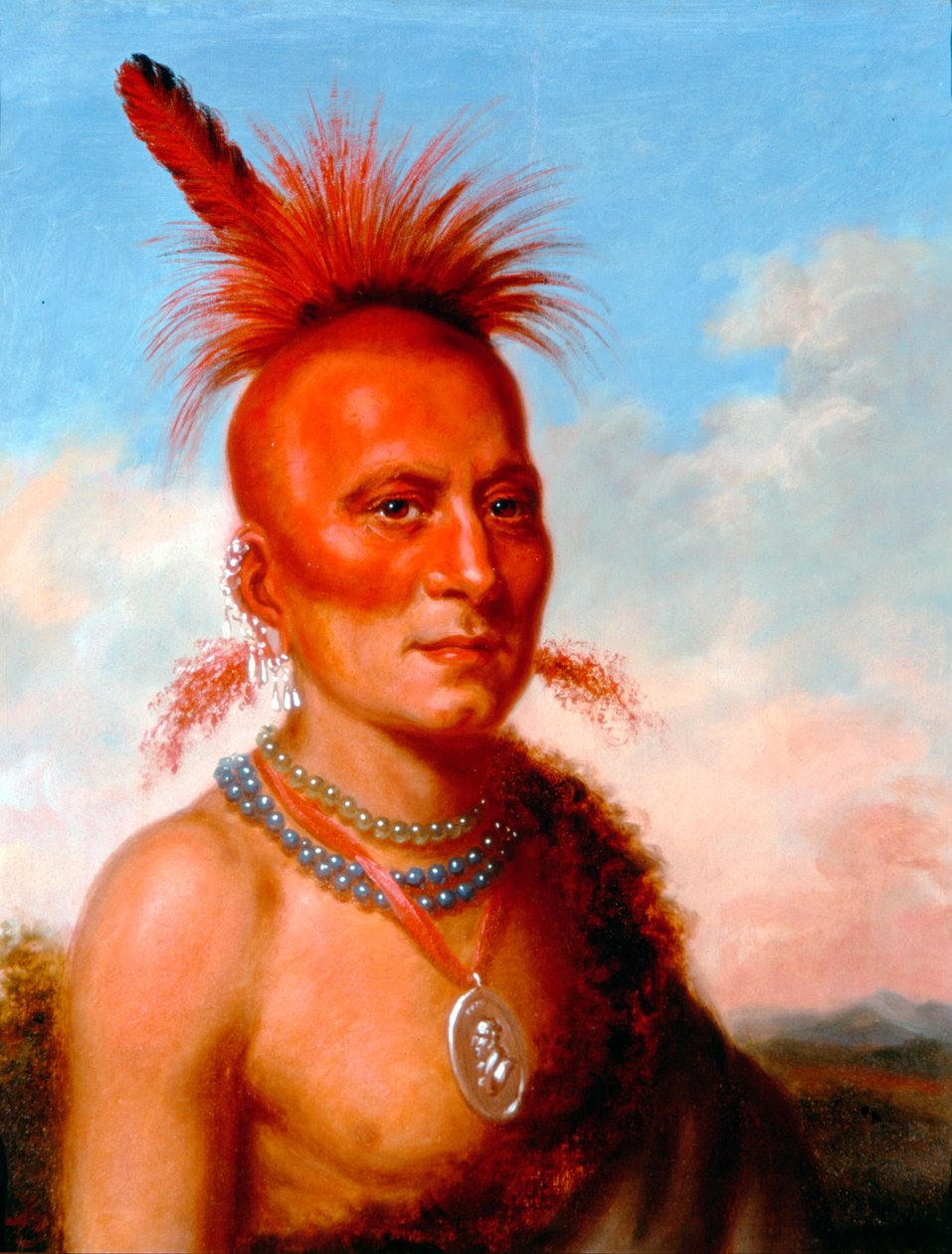 Sharitarish (Capo Malvagio), Pawnee da Charles Bird King