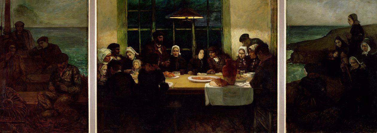 Au Pays de la Mer, 1898 da Charles Cottet