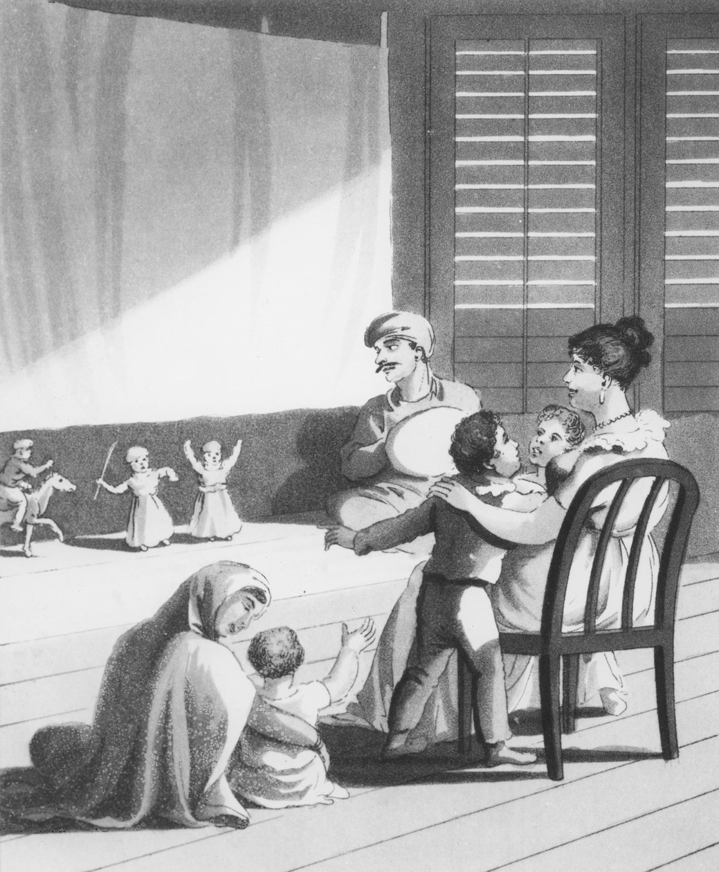 Kaut Pootlies, o Burattini, esibiti da Giocolieri Nativi per il Divertimento dei Bambini Europei, tavola 18 da 
