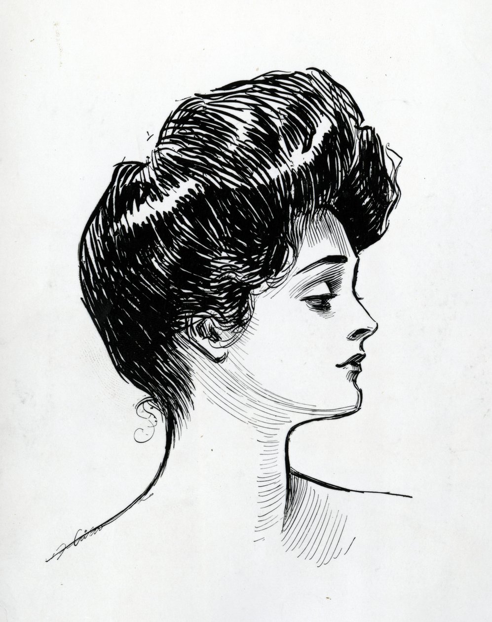 Una ragazza Gibson, 1902 da Charles Dana Gibson