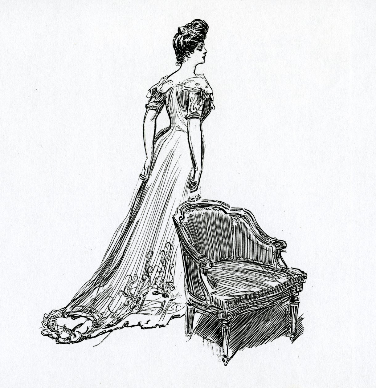 Una ragazza Gibson, c.1902 da Charles Dana Gibson
