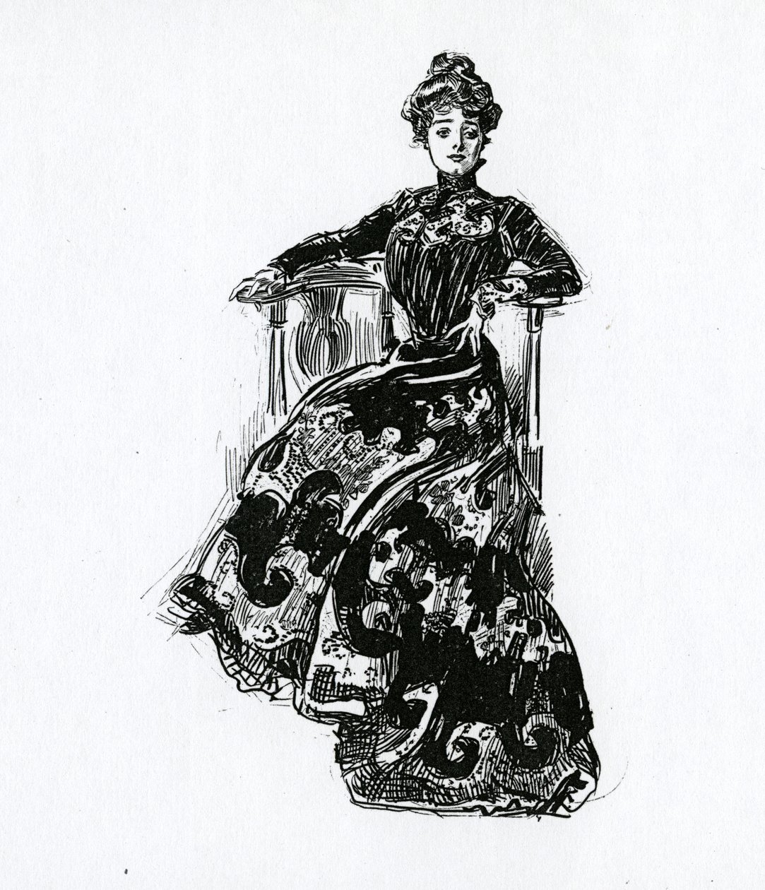 Una ragazza Gibson, c.1902 da Charles Dana Gibson
