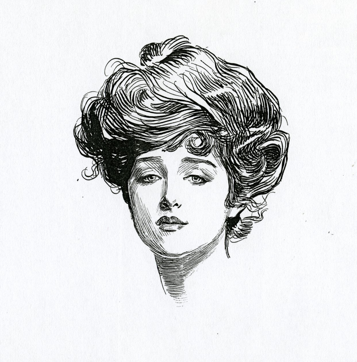 Una ragazza Gibson, c.1902 da Charles Dana Gibson