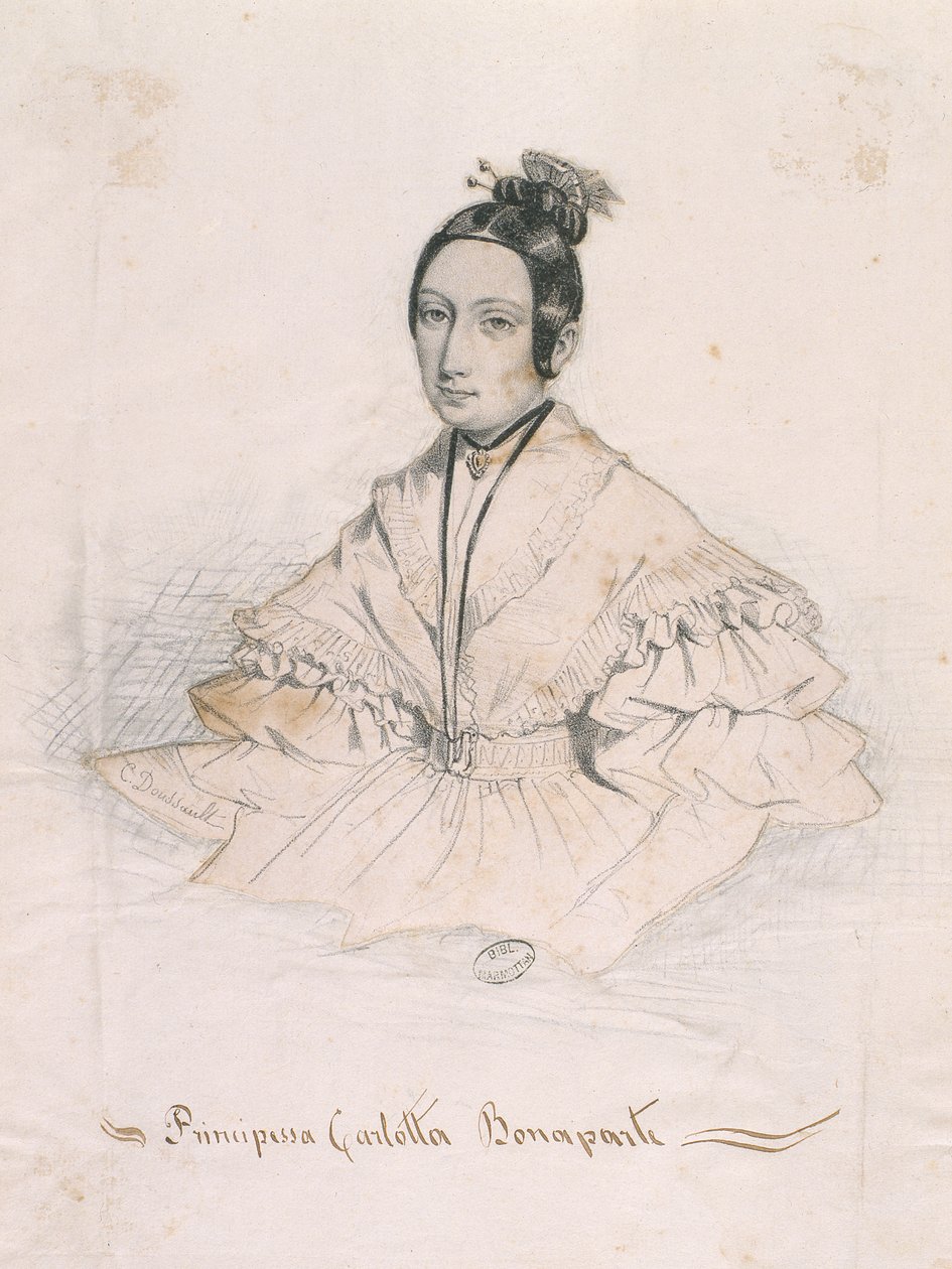 Principessa Carlotta Bonaparte da Charles Doussault
