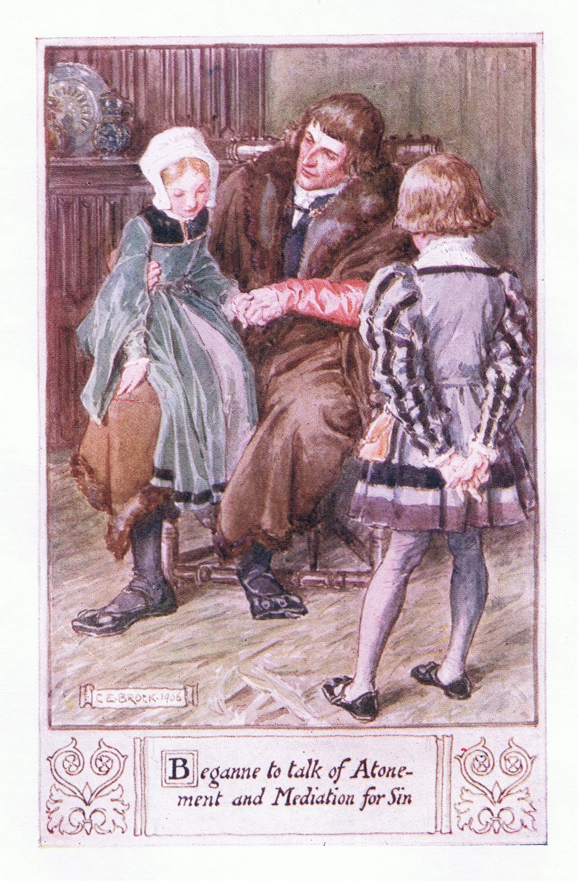 Iniziò a parlare di espiazione e meditazione per il peccato da Charles Edmund Brock