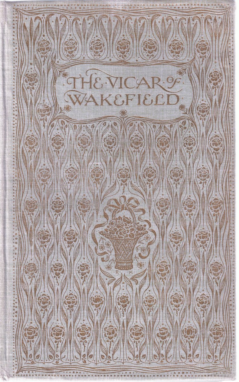 Copertina, da Il Vicario di Wakefield pubblicato da J M Dent & Son Ltd, anni 1920 da Charles Edmund Brock