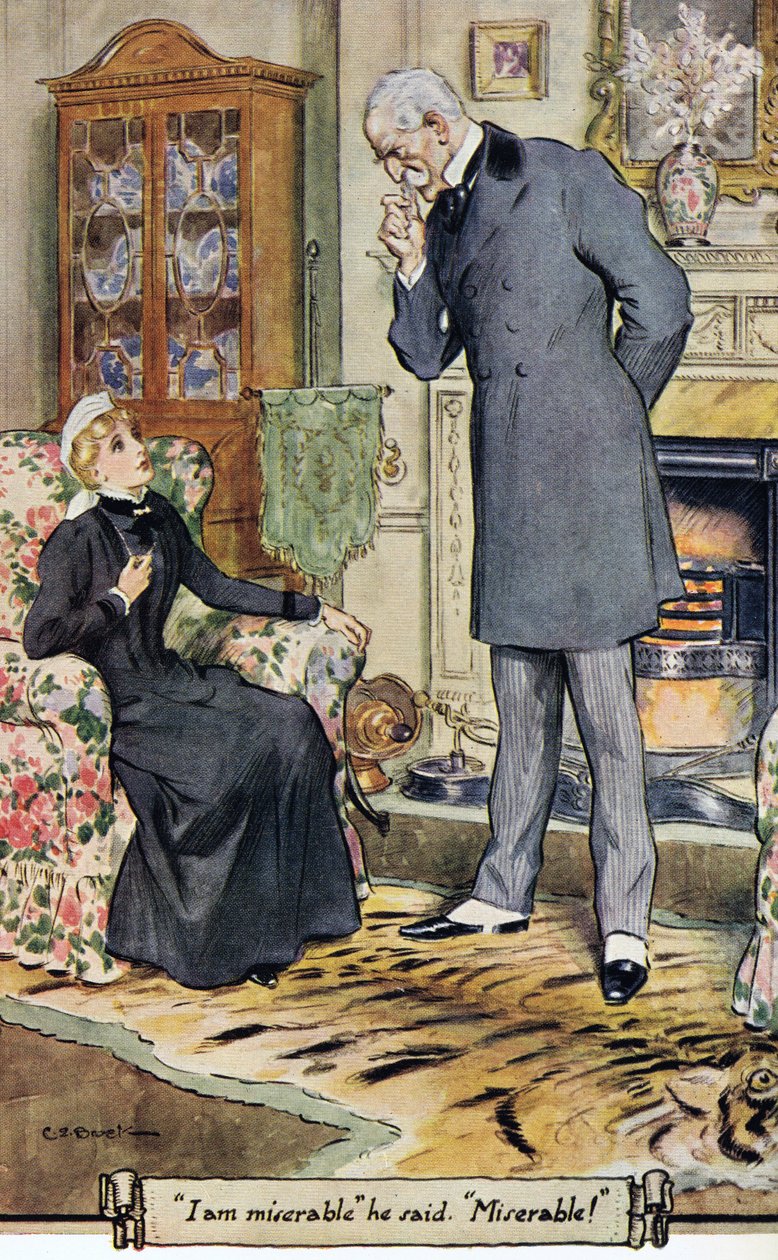 Sono miserabile, disse, Miserabile! da Charles Edmund Brock