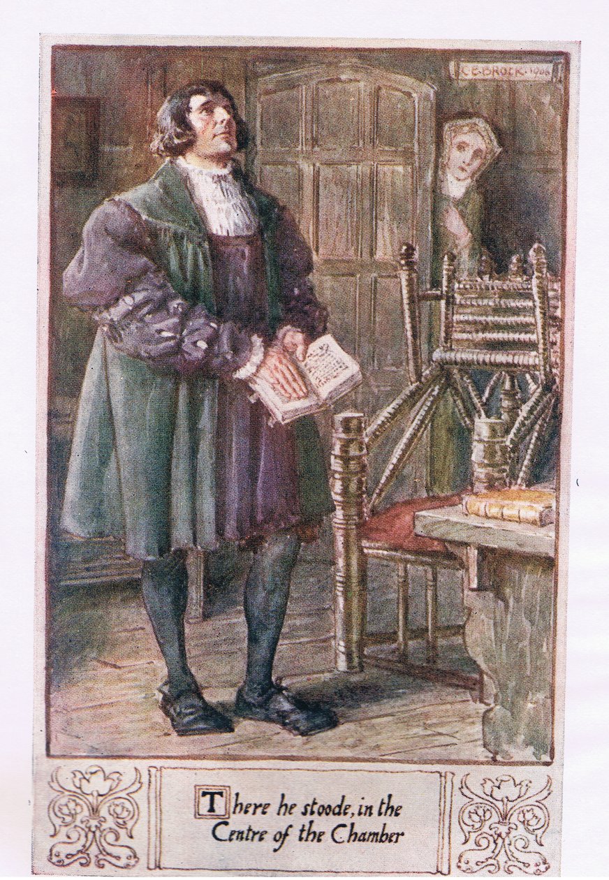 Lì stava, al centro della camera da Charles Edmund Brock