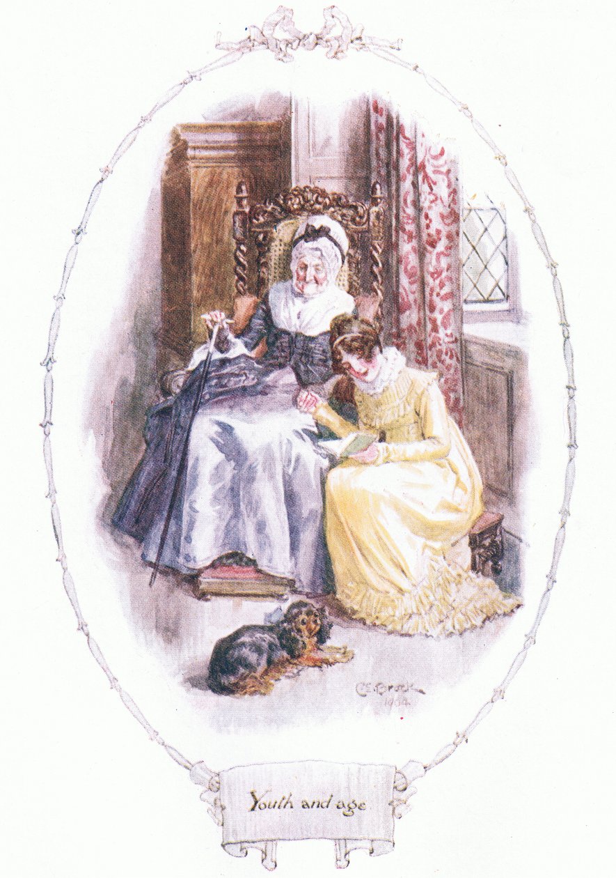 Gioventù e vecchiaia da Charles Edmund Brock