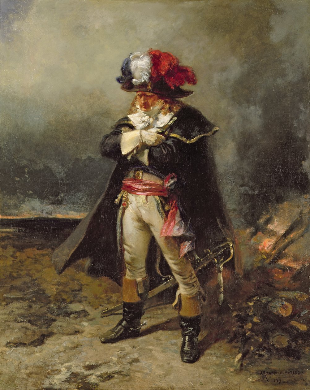 Ritratto presunto di Lazare Carnot (1753-1823) 1872 da Charles Edouard Armand Dumaresq