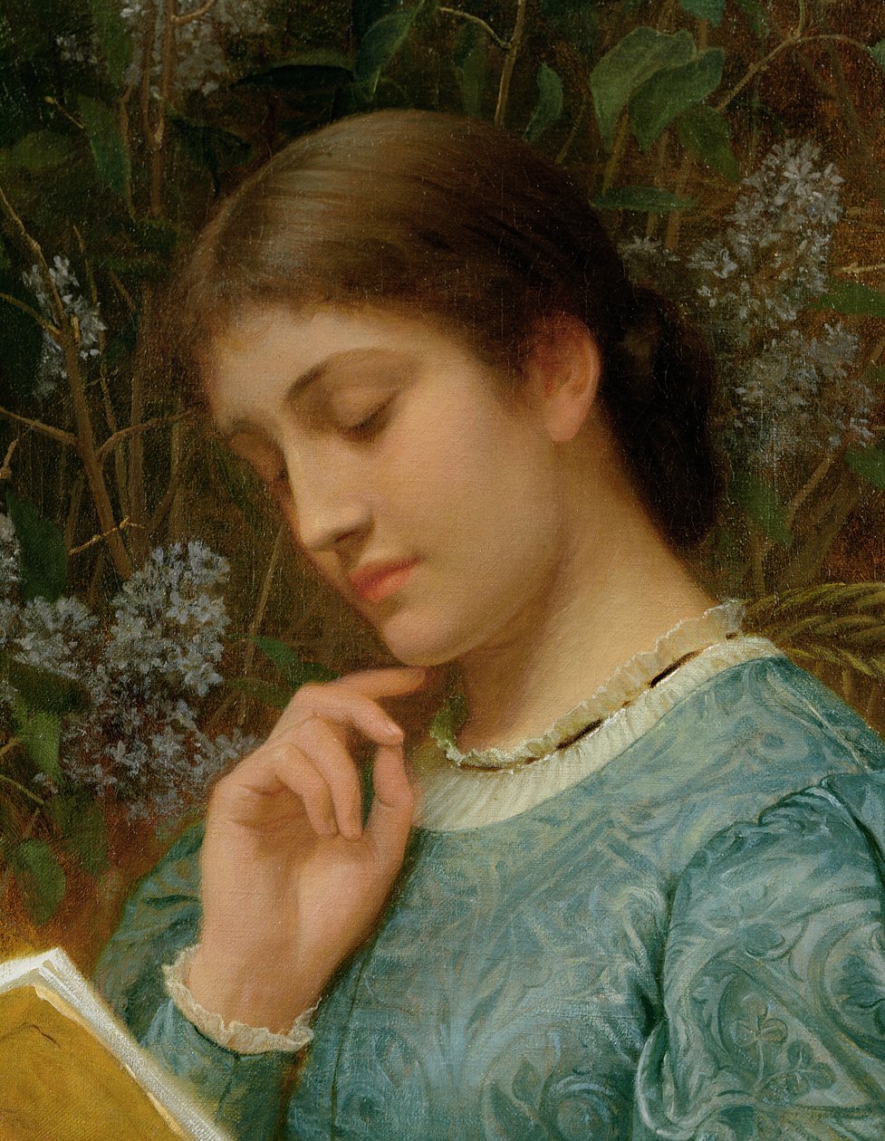 Ragazza che legge (Possibilmente Kate Dickens) da Charles Edward Perugini