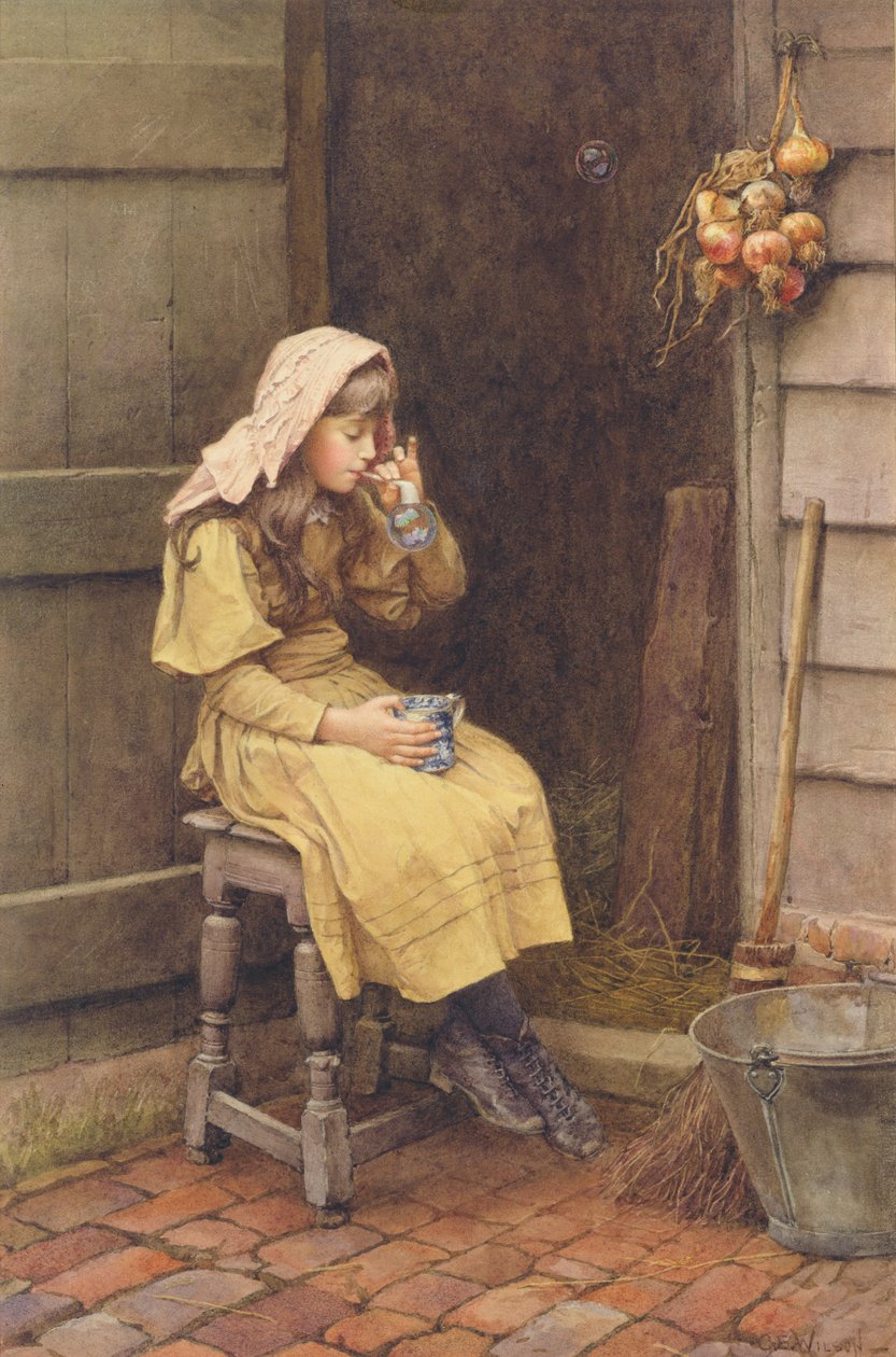 Soffiando bolle da Charles Edward Wilson
