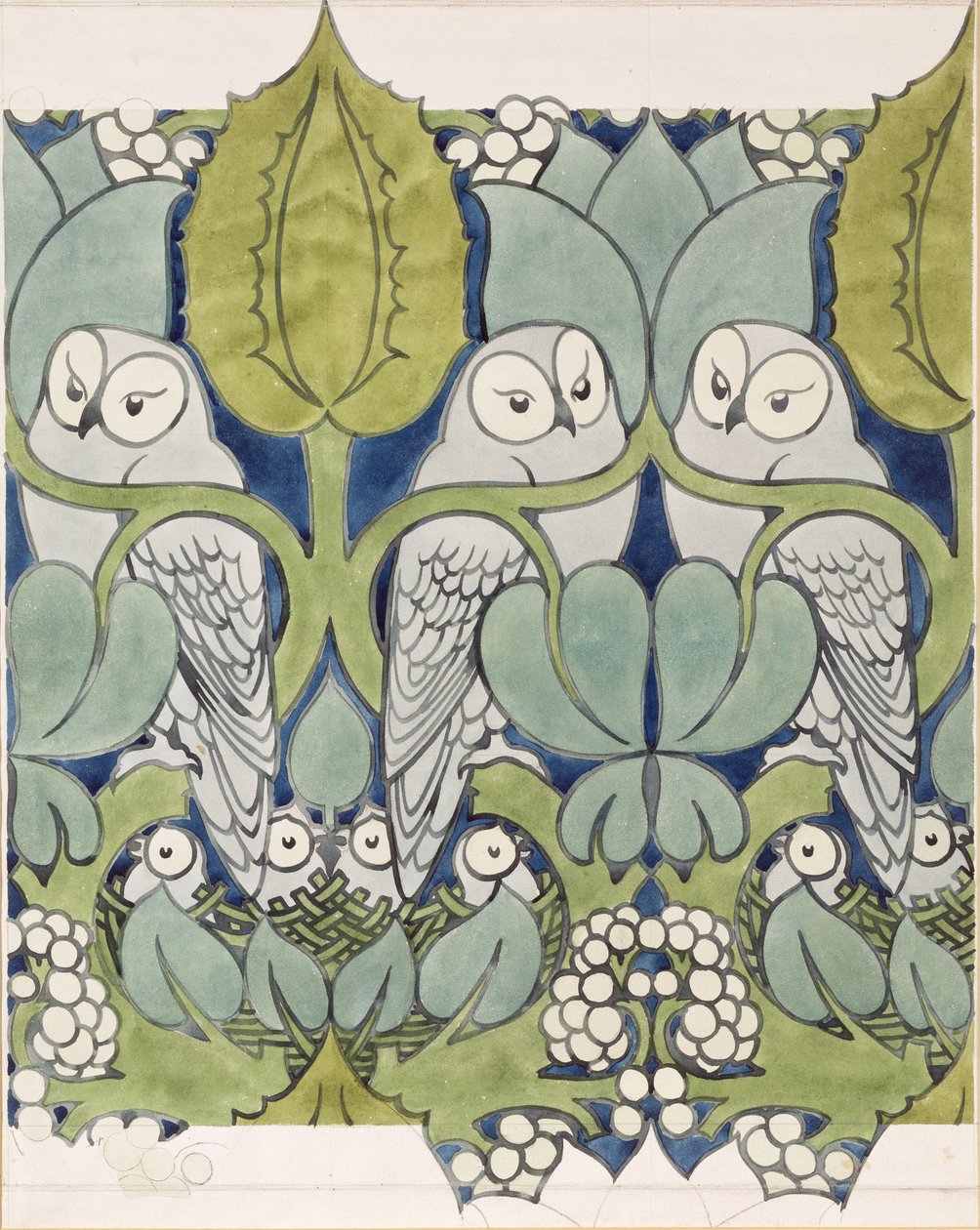 Gufi, 1913 da Charles Francis Annesley Voysey