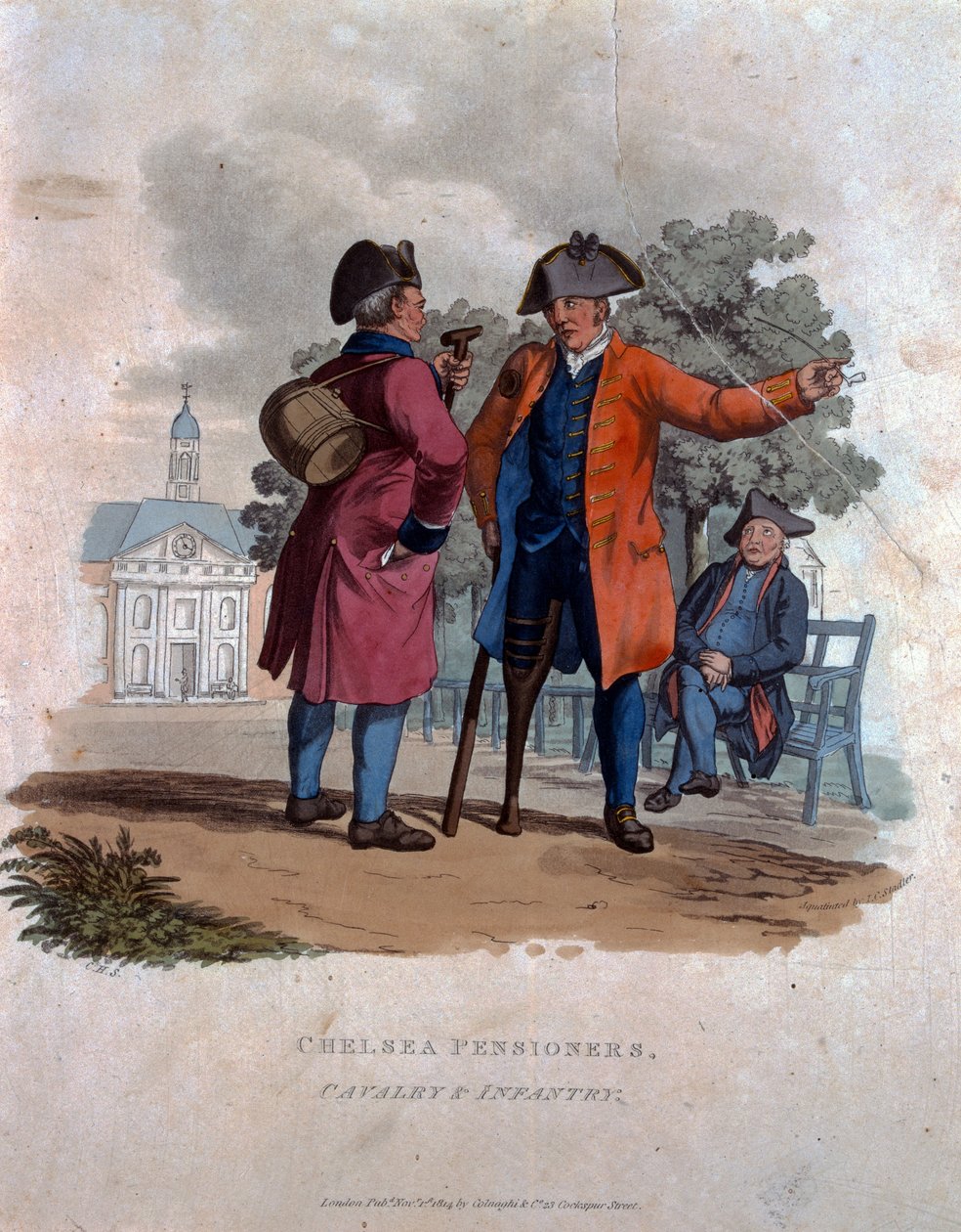 Pensionati di Chelsea, Cavalleria e Fanteria, da 
