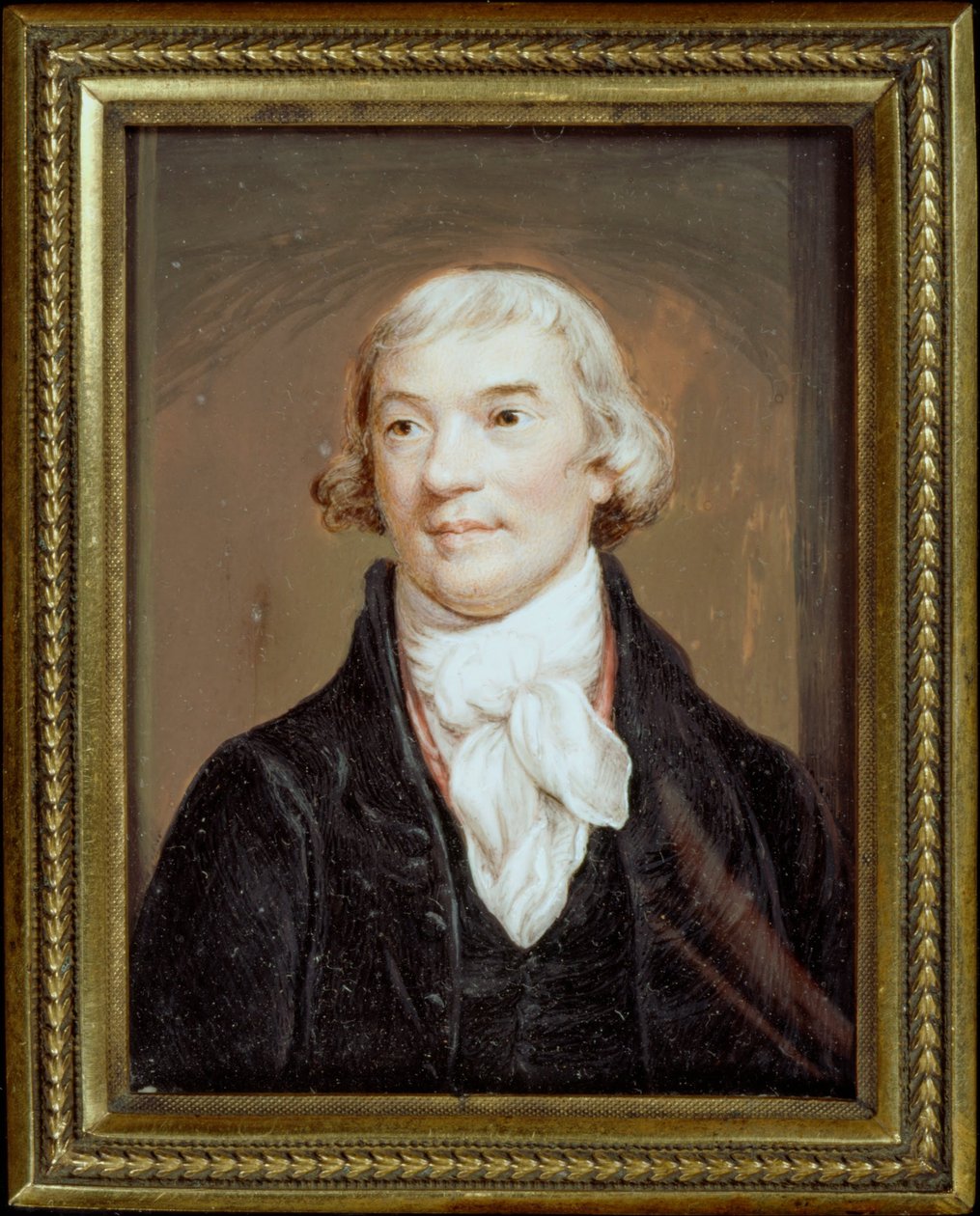 Ritratto in miniatura di Noel Desenfans (dopo Northcote) da Charles Hayter