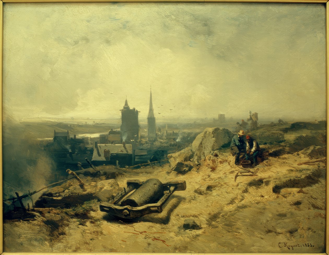 Paesaggio con fonderia da Charles Hoguet